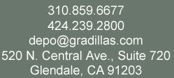Gradillas Court Reporters - 310.859.6677 depo@gradillas.com beverly hills, ca 90210