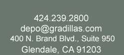 Gradillas Court Reporters - (424) 239-2800 depo@gradillas.com glendale, ca 91203